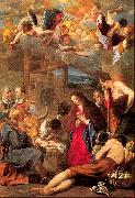 Maino, Juan Bautista del Adoration of the Shepherds Spain oil painting reproduction